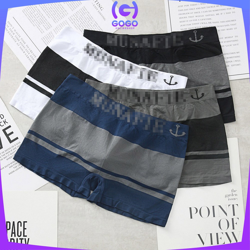 GOGO-P117 Celana Dalam Pria Boxer / CD Laki Laki Petak Boxer / Men Underwear / Kolor Cowok Sempak Pria Dewasa