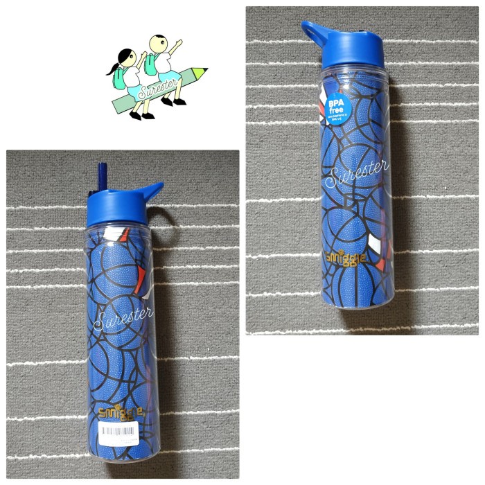 Smiggle Bball Drink Bottle / Botol Minum Smiggle