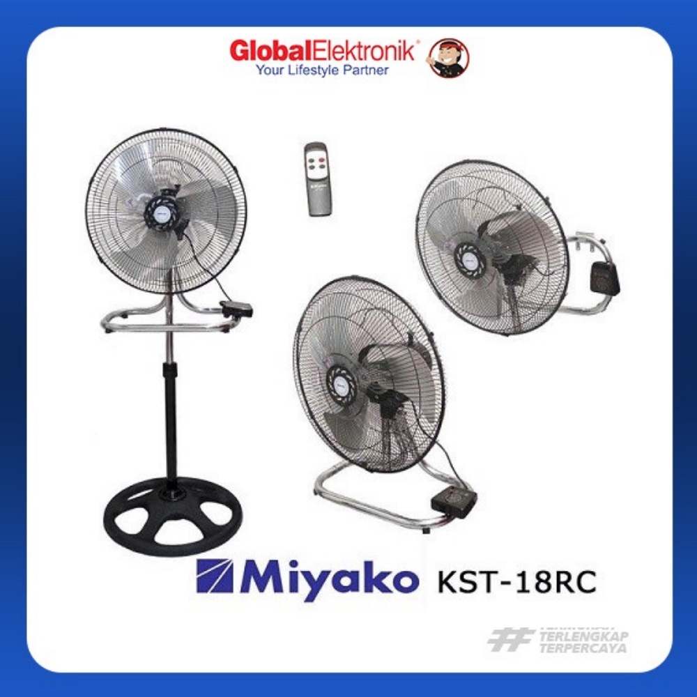 MIYAKO KIPAS ANGIN KST-18 RC