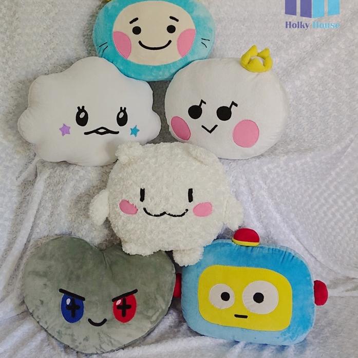 ょ Boneka Bantal TRUZ Treasure (Chili, Woopy, Romy, Ye-Dee, Som, Yochi, Ruru, Bonbon, Hikun) ⇲