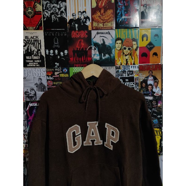 Hoodie GAP Coklat