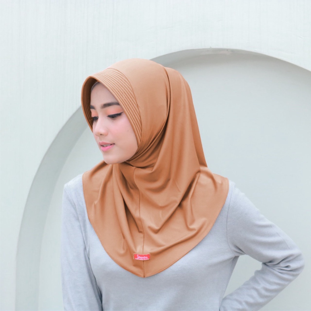 [ shp ] bergo sport harga paket isi 3 grosir hamidah hijab instan viral 2022