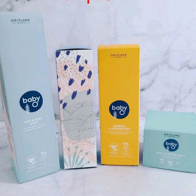 BabyO Hair&amp;Body Wash/Diapers Cream/Bumbum Cleansing  Milk/Multi Purpose Balm