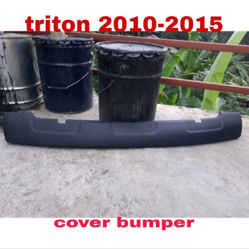 cover bumper strada triton 2010-2015 model ori