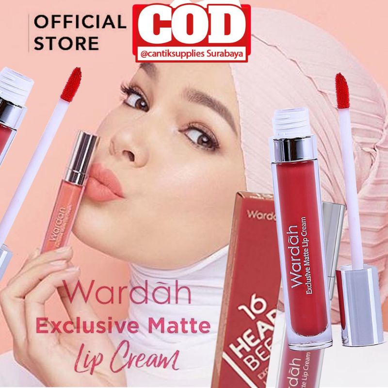 Lipcream Wardah Exlusive Matte.(Sale)