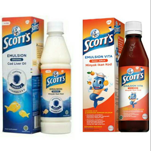 Scott"s Emulsion Vitamin Anak 400ml