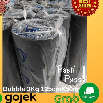 

Bubble Wrap Roll Premium 3kg Gaemi 125cmx50m Harga Promo! - 3kg Putih