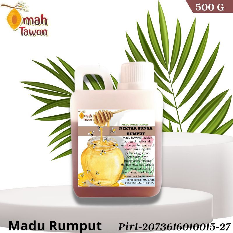 

Madu Rumput Murni Nektar Rumput Netto 500 gram