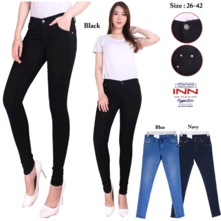 Celana Jeans Wanita INN DENIM 507 Premium Celana Levis Wanita Terbaru Skinny Bisa COD