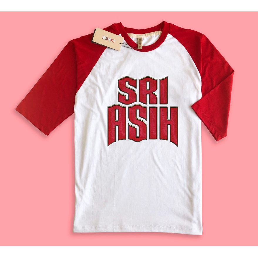 Kaos Raglan Sri Asih Logo Pevita pearce