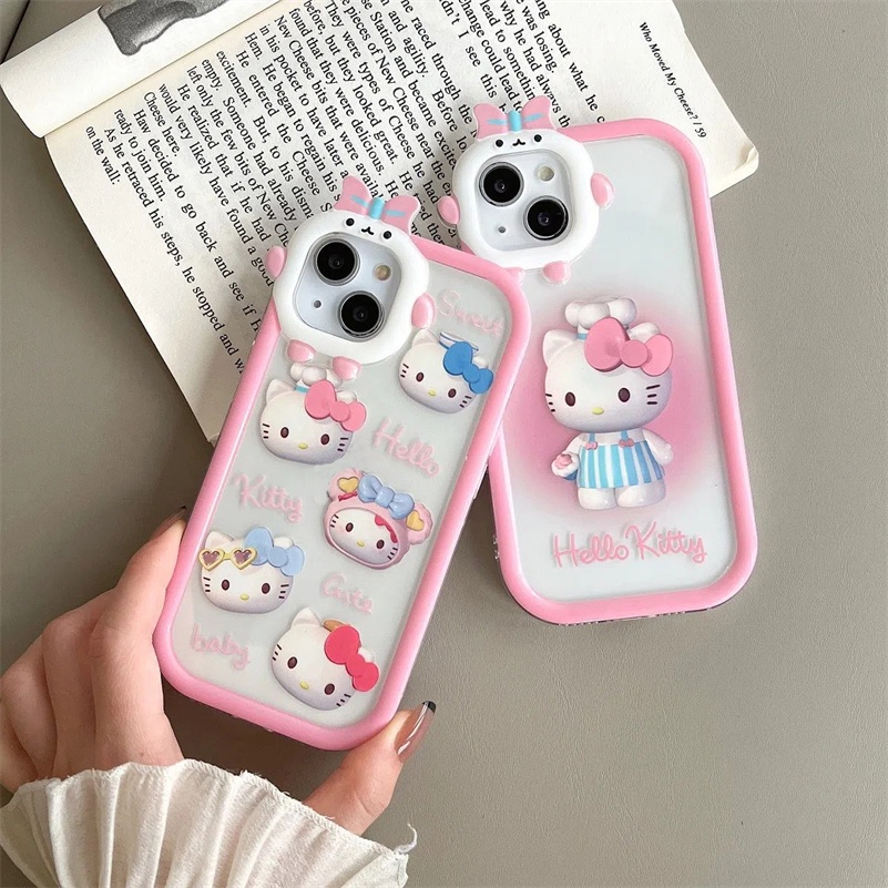 Soft Case Tpu Motif Kartun Kucing Monster Untuk iPhone 14 13 12 11 Pro Max X Xr Xs Max 7 8 6 6s Plus SE 2020