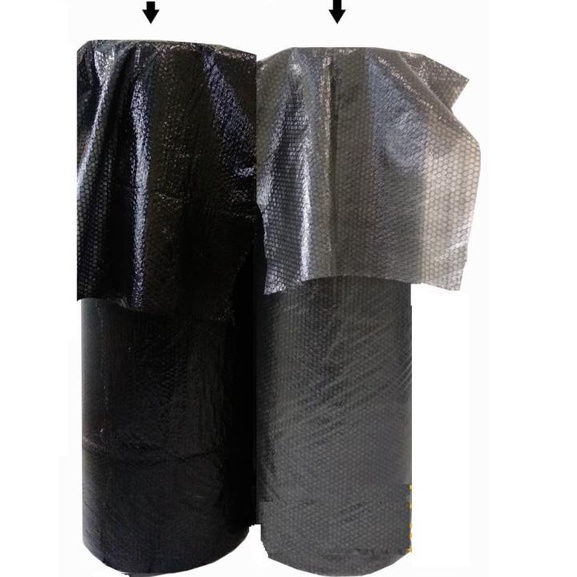 

Plastik Bubble Wrap HITAM PEKAT 50m X 125cm (TIDAK tembus pandang )