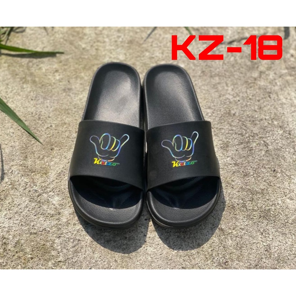 sandal selop Adinova bahan karet Design Simple ( KZ17-KZ22 )