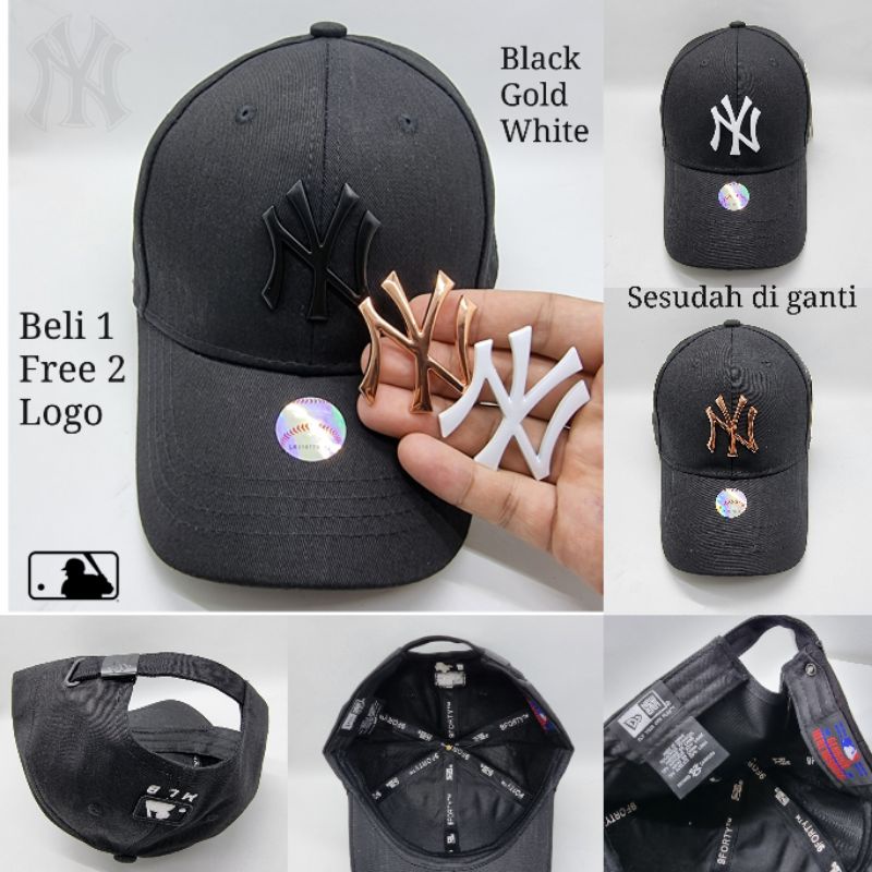 Topi Pria Wanita Import Baseball Logo Terbaru Limited Edition Rainbow Bunglon