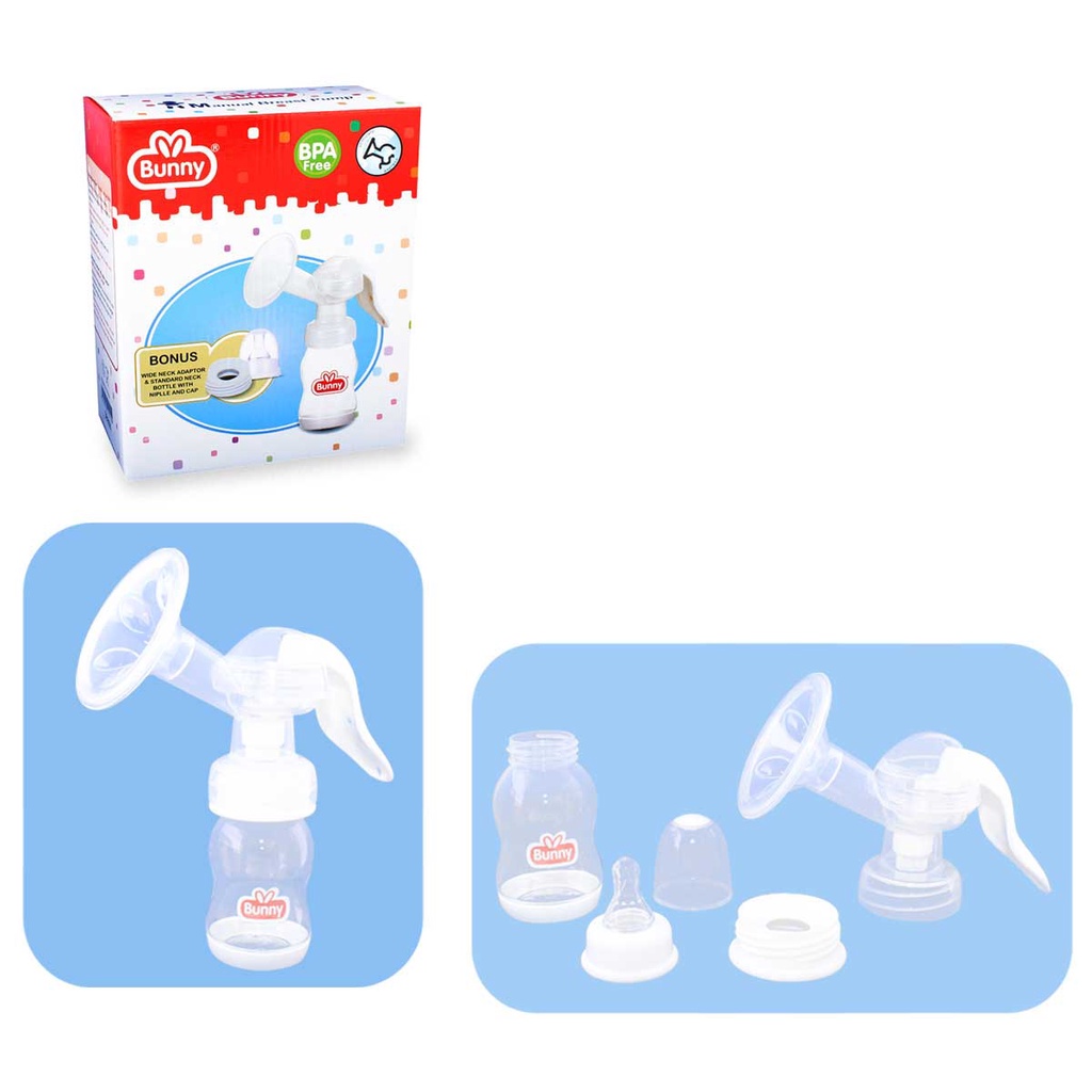 ❣️Rakkistore99❣️ Lusty Bunny DB-8020 Breastpump Pompa Asi Manual