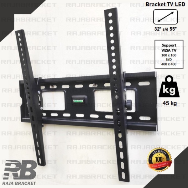 Braket TV LED 24 - 55 inch Bracket TV 24 32 40 43 50 55 inch Flexibel - size 32-55 Non TV Samsung Pr