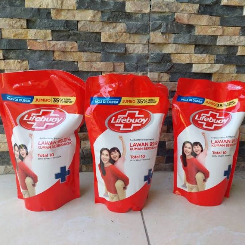 Sabun mandi cair lifebuoy lifeboy body wash 825 ml refill