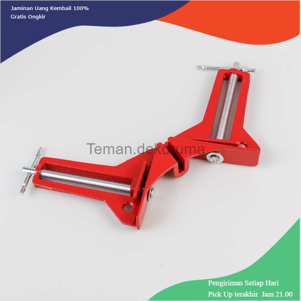 TD-PR2 Taffware Corner Clamp Penjepit Sudut Frame Kayu Angle 90 Derajat 75mm - ZK147