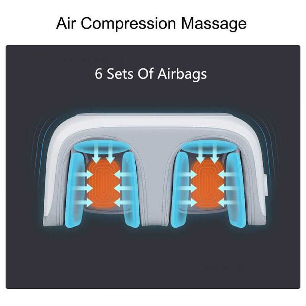 Alat Pijat Kaki Elektrik Rechargeable Air Compression Leg Massage