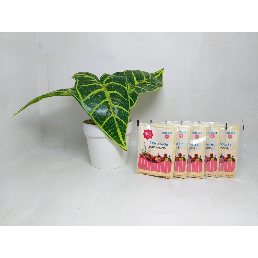 VIVA Bedak Tabur Zak Face Natural Powder Satin Smooth Refill Sachet 10gr