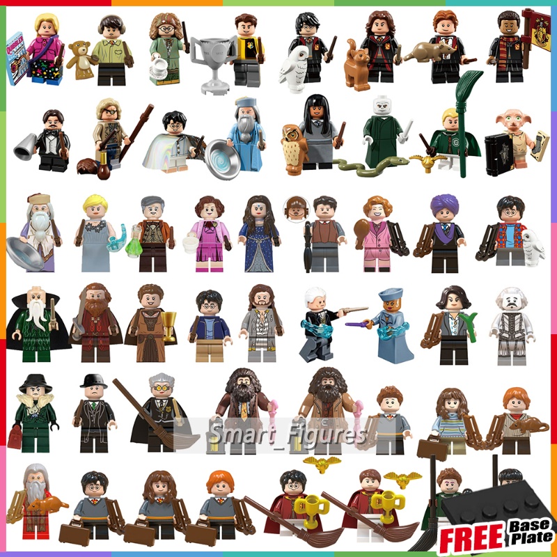 Mini Figure Karakter Harry Potter Zhang Qiu Dumbledore Dobby Ron Weasley Sirius Orion Mini 50 Tipe