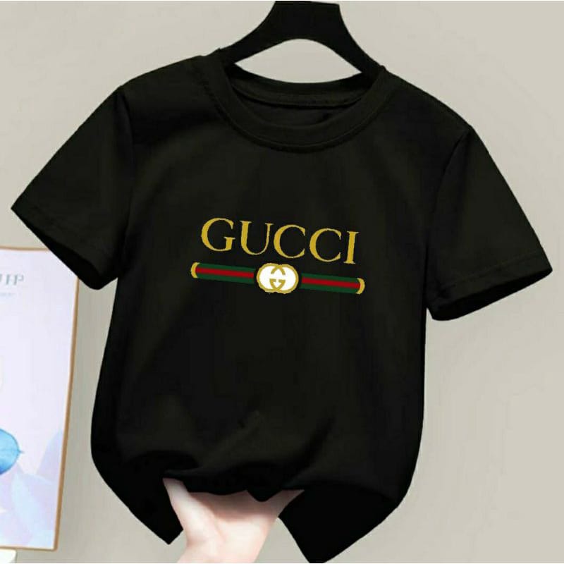 BAJU ANAK LAKI PEREMPUAN TERBARU 2022, BAJU ANAK MURAH 2022 BERLOGO GUCCI, BAJU ANAK LAKI PEREMPUAN 