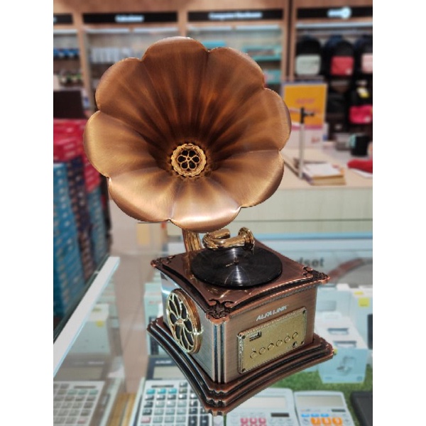 Speaker Bluetooth Miniphonograph alfalink
