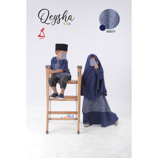 Set Baju Muslim Anak Laki-laki Dan Perempuan Gamis Couple Banin dan Banat