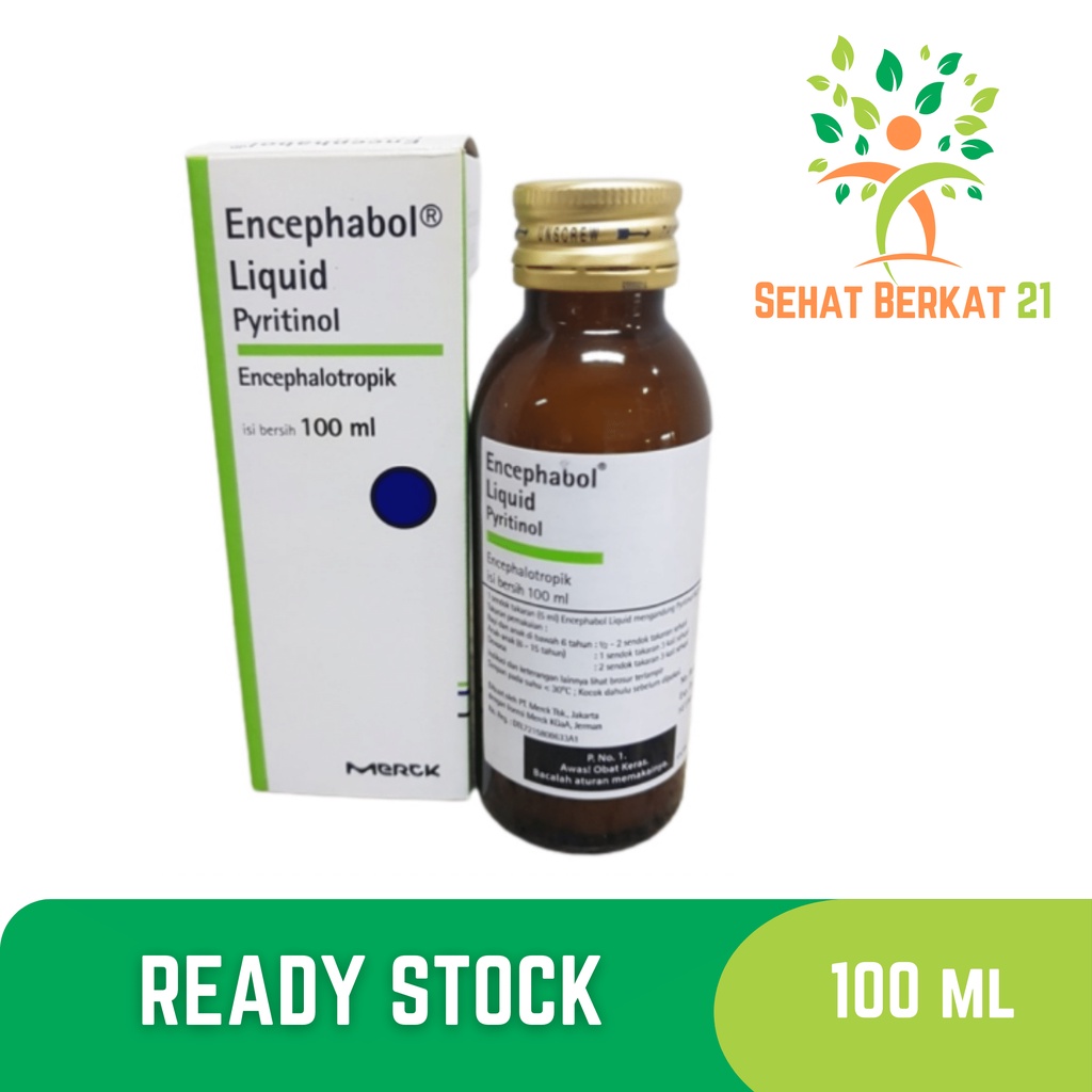 Multivitamin Otak Encephabol Syrup 100 ml