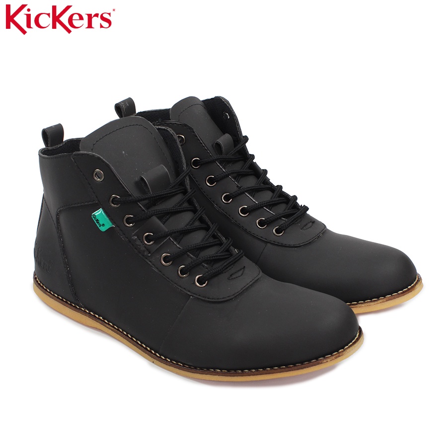 [COD] Sepatu Pria Kickers Bandit Sepatu Cowok Semi boots Classic Kuliah Kerja Formal