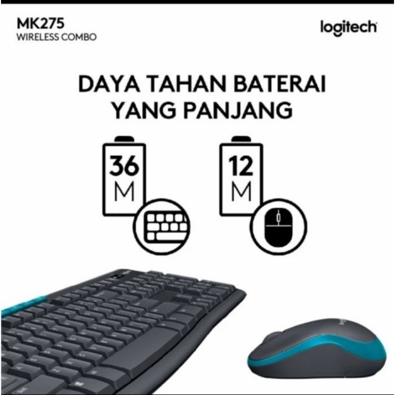 Logitech MK275 Wireless Keyboard &amp; Mouse. Original