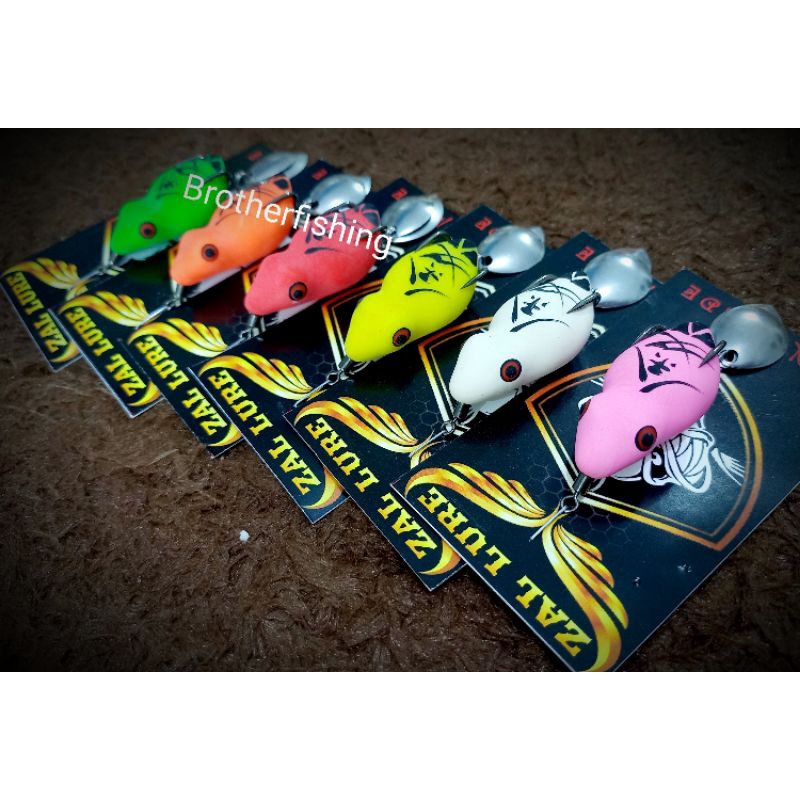 soft frog bebek zal lure 3 cm dan 3.5 cm