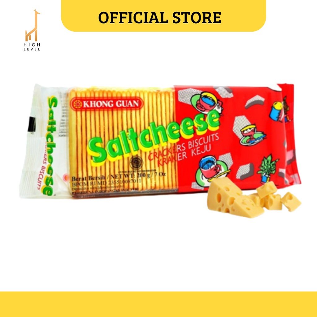 Jual KHONG GUAN SALTCHEESE BISKUIT Crispy crackers 250grCrackers BBQ