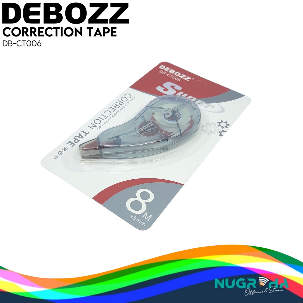 

CP TAPE / TIP EX / CORRECTION DEBOZZ DB-CT006