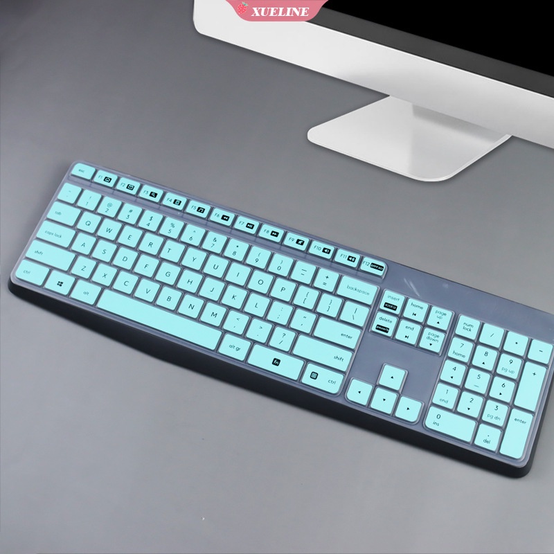 Stiker film Pelindung keyboard Komputer desktop Logitech G103 G19 K300 MK235 MK270 K270 MK275 K375S Tahan Debu Bahan Silikon