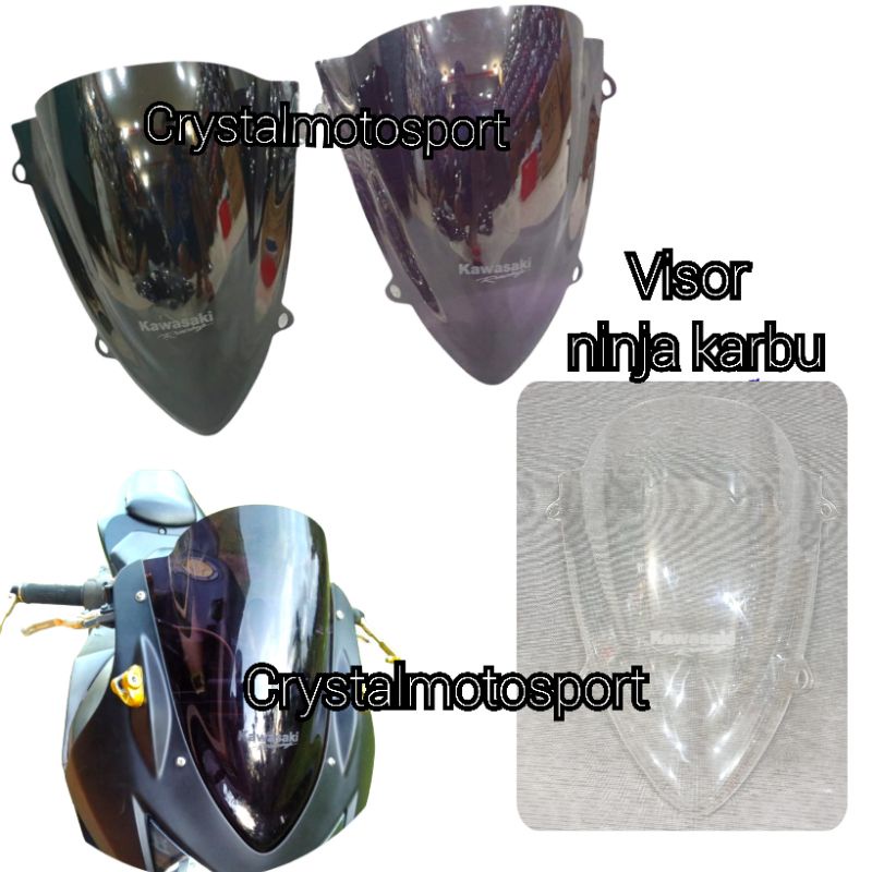 windshield ninja 250r visor Kawasaki ninja 250r karbu ninja 250r old