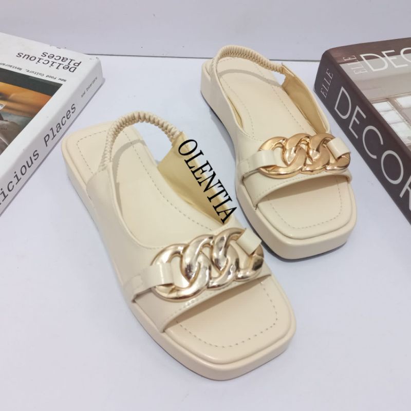 Sandal Wanita Sandal Wedges platform DN 11