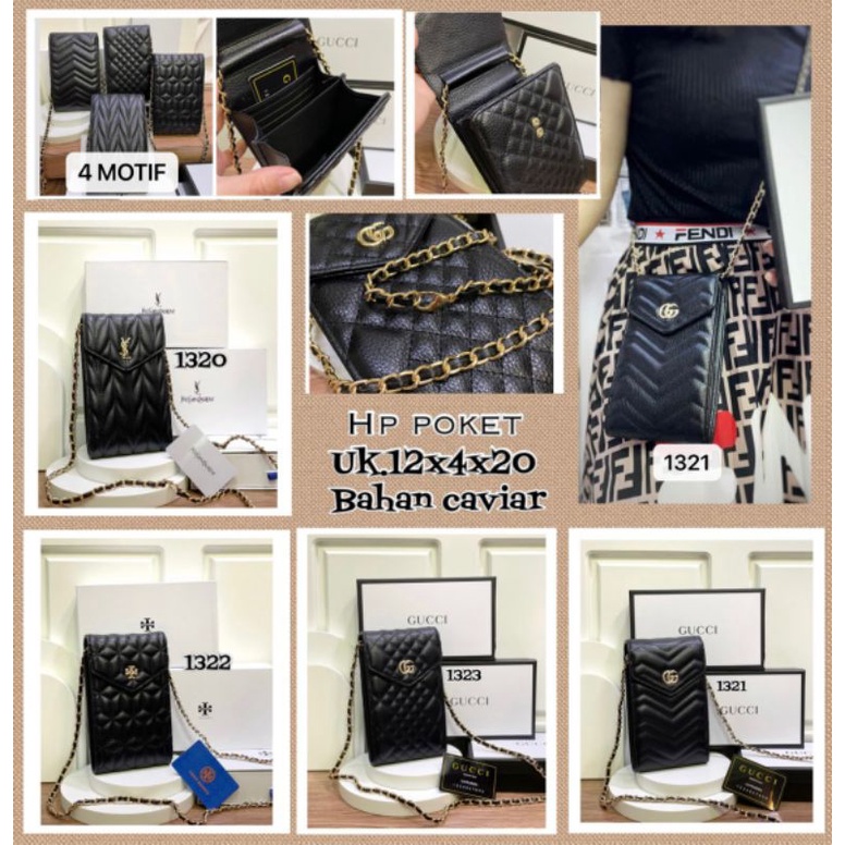 DOMPET HP + TALI TANGAN IMPORT PREMIUM