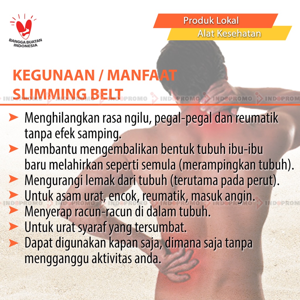 KORSET DOBEL KOYO/ GANG QI Korset Slimming Belt / KORSET PENGHANGAT /STAGEN KORSET TERAPI