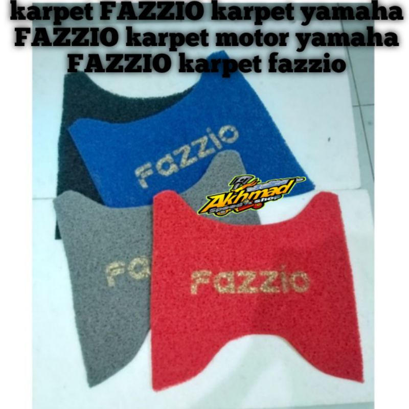 karpet FAZZIO karpet yamaha FAZZIO karpet motor yamaha FAZZIO karpet fazzio 2022 karpet fazzio hitam