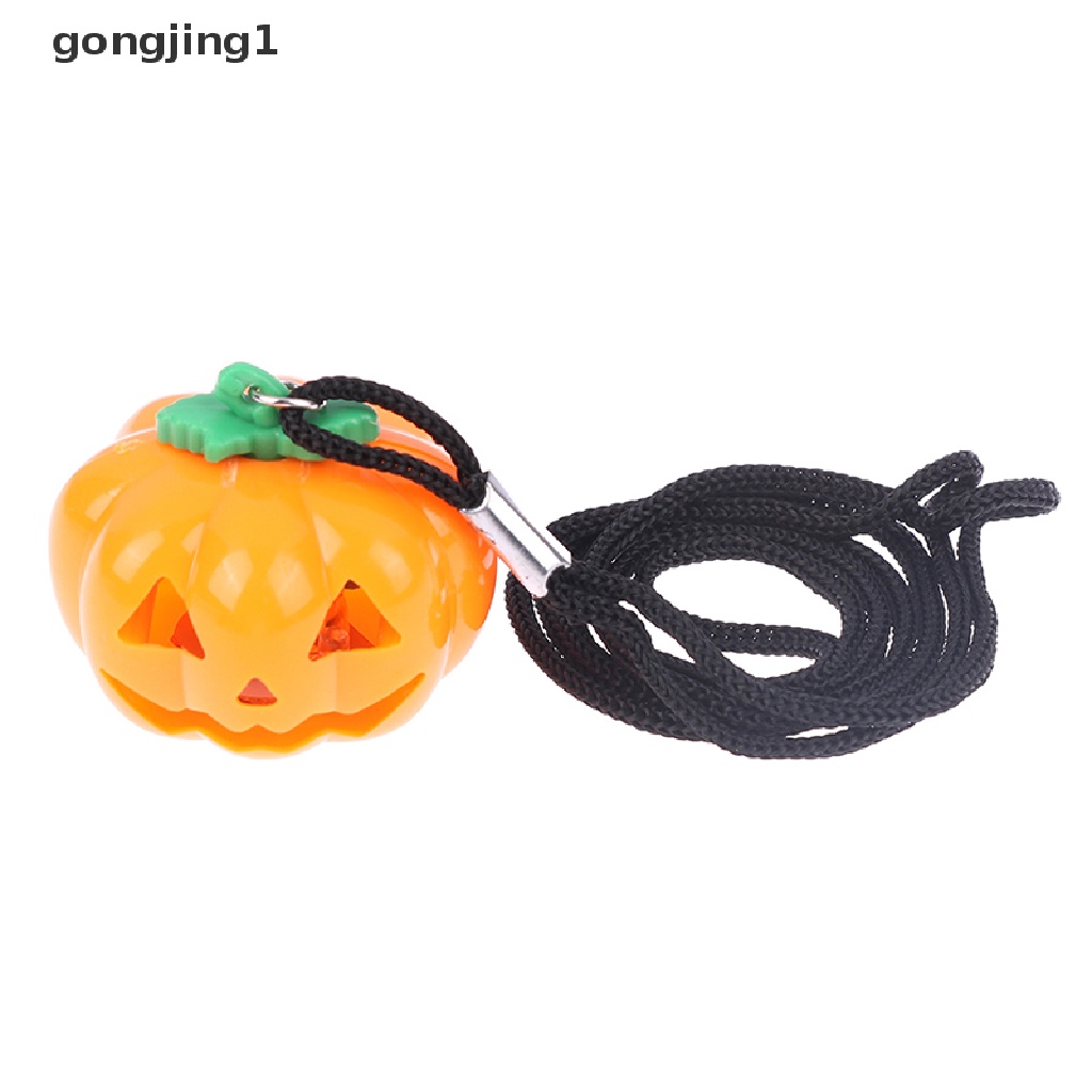 Ggg Gantungan Kunci Jack-o-lantern Bentuk Labu Halloween Dengan Lampu LED