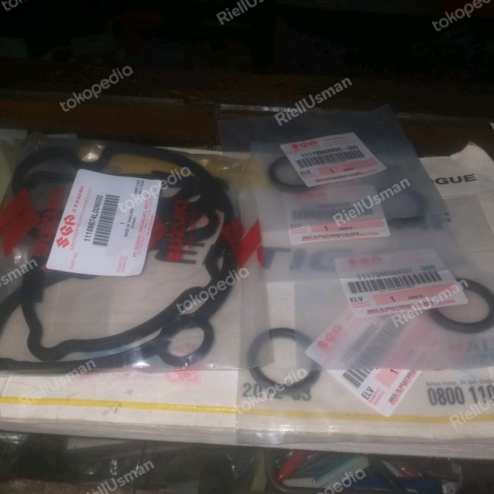 Piston Mobil Paking Tutup Klep+Seal / Oring Busi Ertiga 2012/2015