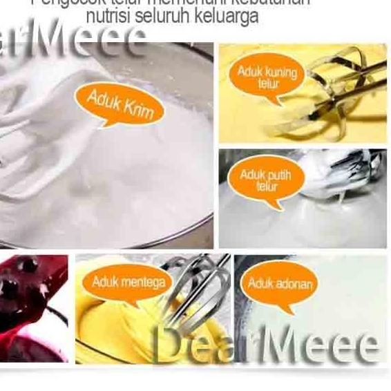 Mixer white tangan Mixer Kue Mixer Mini Multi Fungsi Mixer Roti
