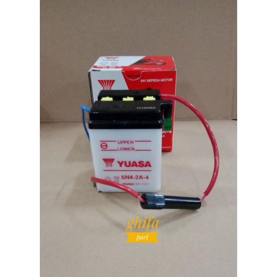 aki accu honda win 6 volt yuasa