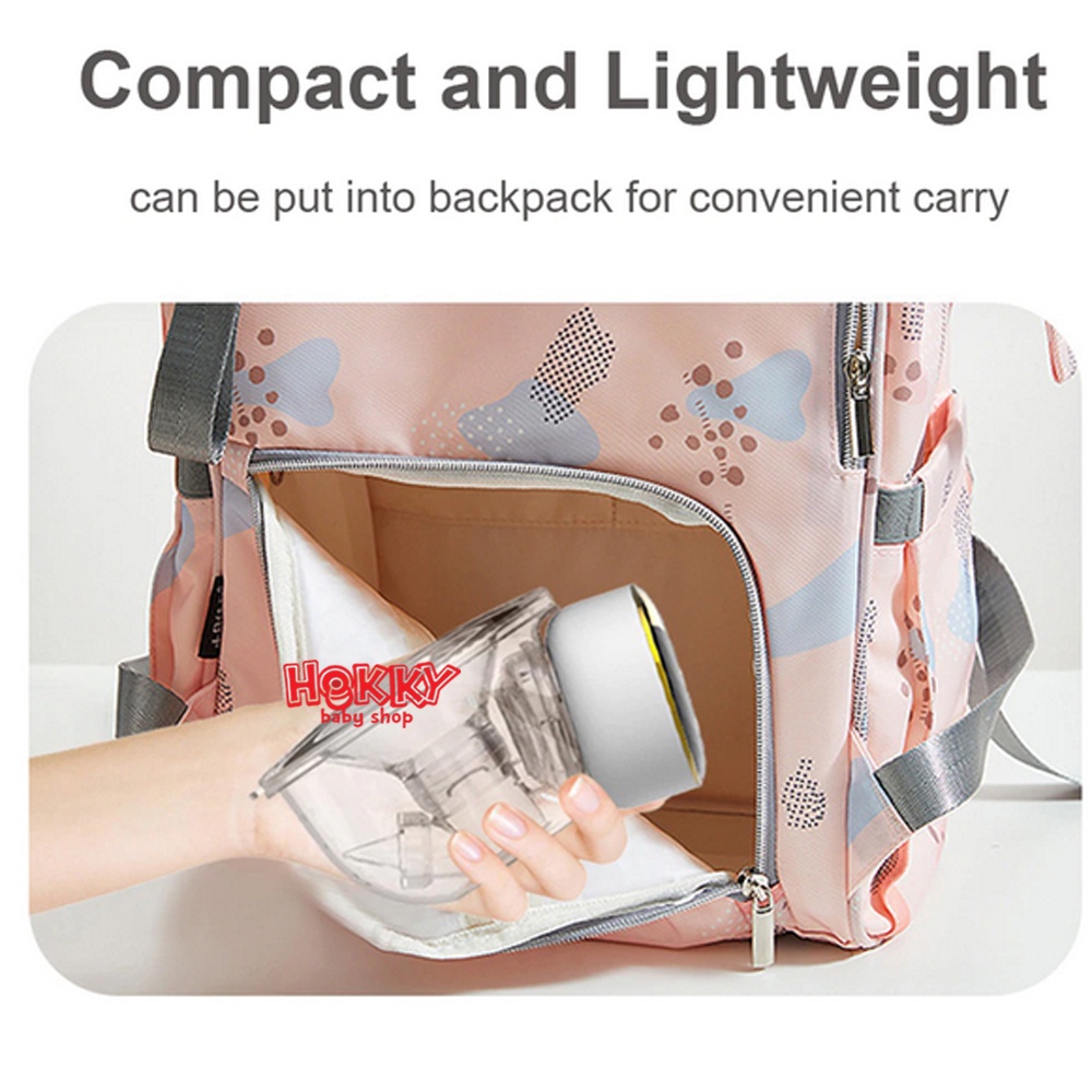Pompa Asi Elektrik Portable 4 Mode Layar LED 12 Suction Breastpump Electric Single