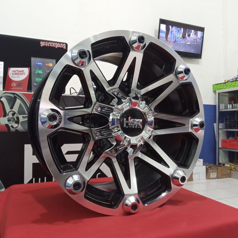 Velg Pelak Mobil Offroad Ring 15 Velg Mobil Innova Terios Rush Ertiga Grand Max dll Hsr Kleak Ring 1