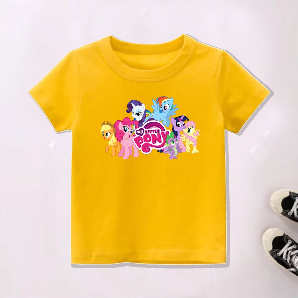 PVJ - Kaos Littel Pony Anak perempuan Cotton Combet Premium