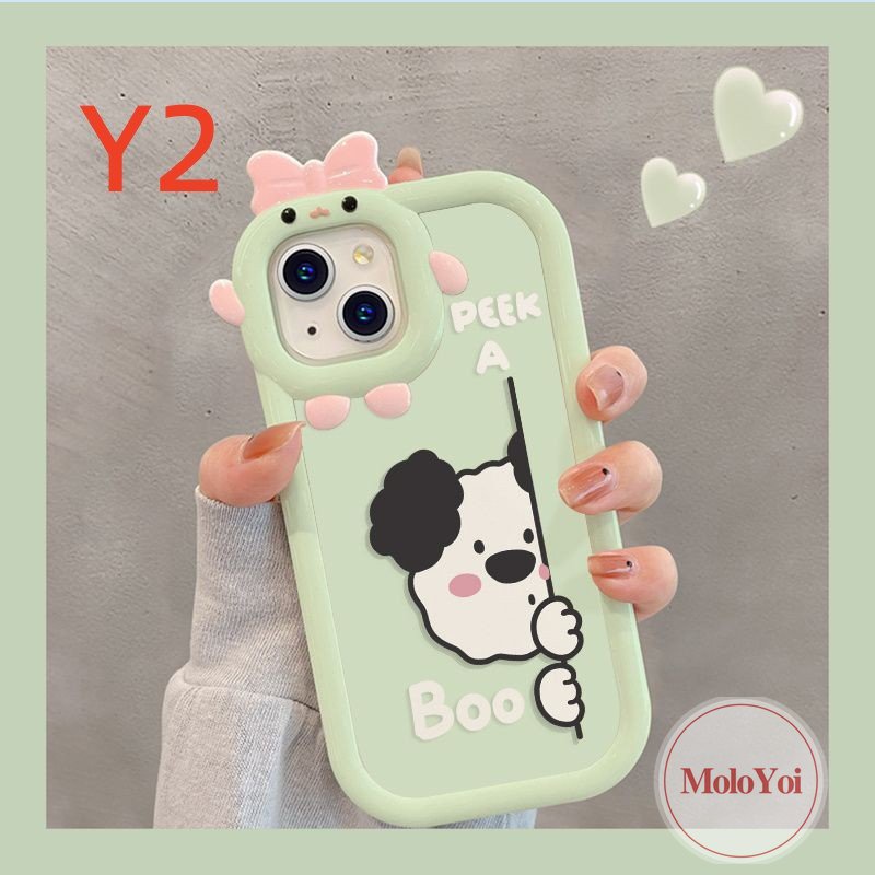 Soft Case Tpu Motif Kartun Beruang 3D Untuk iPhone 13 11 12 14 Pro Max 7Plus X XR XS Max 8 7 6s 6 14 Plus SE 2020