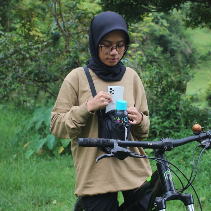 leafhopper waistbag tas slempang botol minum