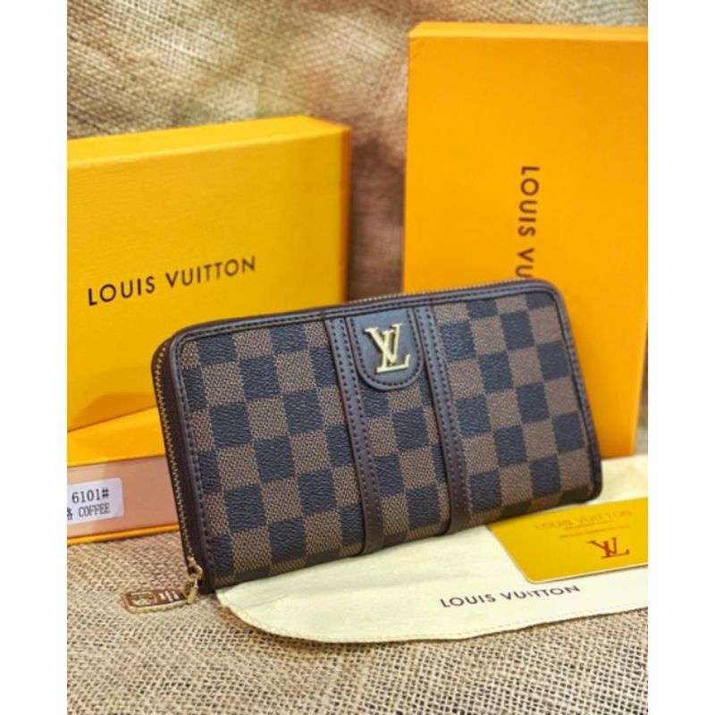 Dompet 1 Sleting Wanita Import Free box